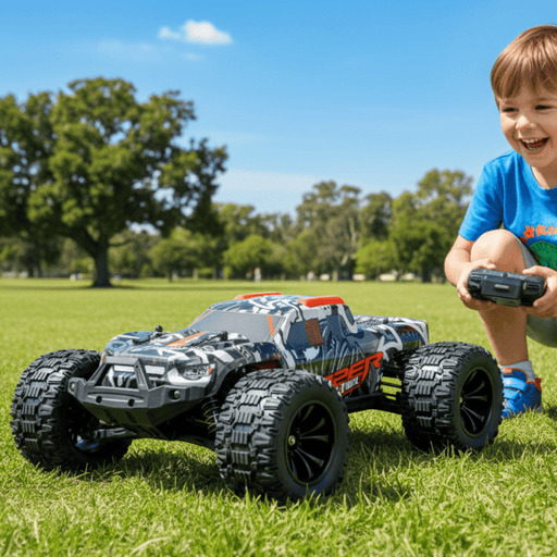 Remote Control Car 1:14 Scale Kids RC Car All Terrain 4WD Off - Road Truck - Monsta Online