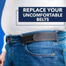 Buckleless Elastic Belt – Adjustable No Buckle Stretch Belt for Men & Women - Monsta Online