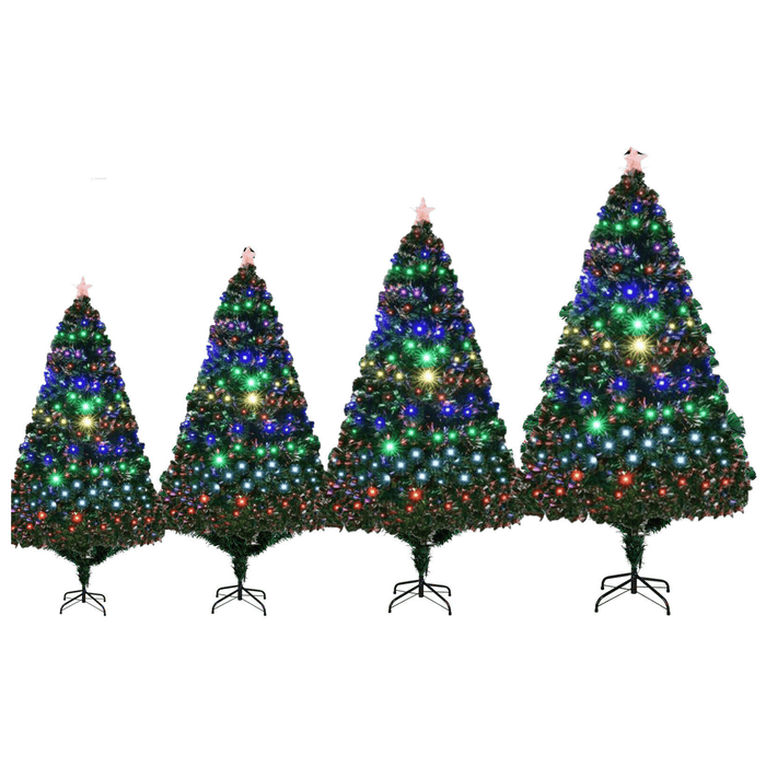 Large Premium Winter Wonderland Pre Lit Artificial Christmas Tree - Monsta Online