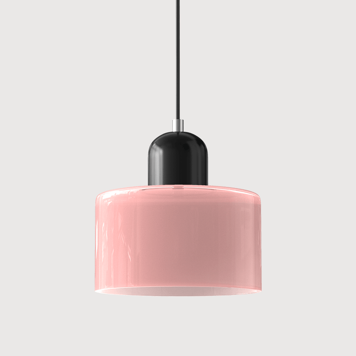 Bauhaus Colored Glass Pendant Light – Modern Hanging Lamp for Kitchen & Dining Room - Monsta Online