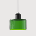 Bauhaus Colored Glass Pendant Light – Modern Hanging Lamp for Kitchen & Dining Room - Monsta Online