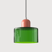 Bauhaus Colored Glass Pendant Light – Modern Hanging Lamp for Kitchen & Dining Room - Monsta Online