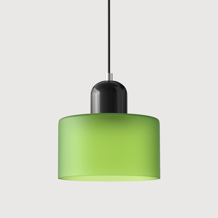 Bauhaus Colored Glass Pendant Light – Modern Hanging Lamp for Kitchen & Dining Room - Monsta Online