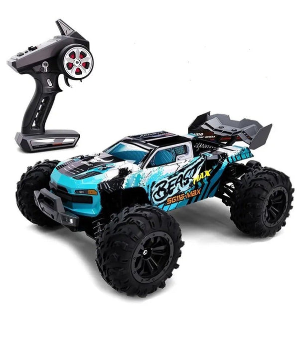 Beast 1:16 50MPH 4WD Brushless RC Truck with Triple Batteries - Monsta Online