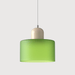 Bauhaus Colored Glass Pendant Light – Modern Hanging Lamp for Kitchen & Dining Room - Monsta Online