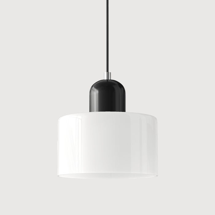 Bauhaus Colored Glass Pendant Light – Modern Hanging Lamp for Kitchen & Dining Room - Monsta Online