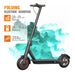 Foldable 350W Adult Electric Scooter with 19mph Top Speed and Extended Battery - Monsta Online