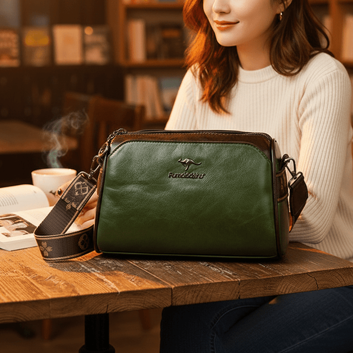 Women's Elegant Shoulder Bag – Adjustable Strap, Multiple Compartments & Timeless Style - Monsta Online