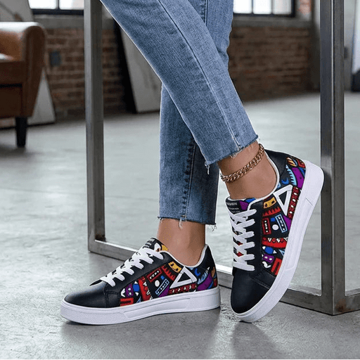 Women's Lightweight Casual Sneakers – Soft Sole, Skateboard Shoes for Comfortable Walking - Monsta Online