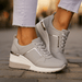 Luxury Lorena Lift Sneakers for Women - Chunky Platform Wedge with Orthopedic Support - Monsta Online
