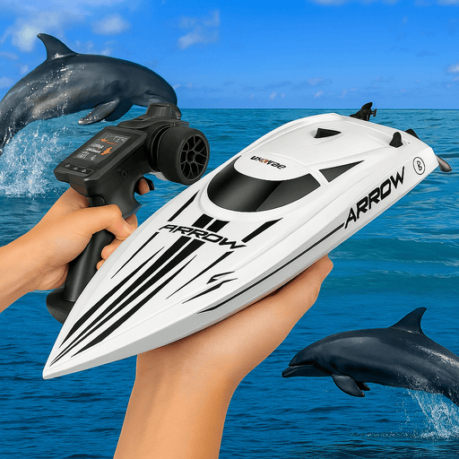 High - Speed Brushless 30MPH Remote Control RC Jet Boat For kids and Adults - Monsta Online