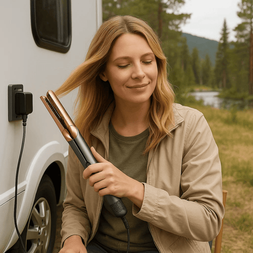 2 - in - 1 Hair Dryer & Straightener – Frizz - Free Salon - Quality Blowout for All Hair Types - Monsta Online