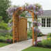 Elegant 7FT Wooden Garden Trellis for Climbing Plants - Monsta Online