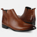 Men's Square - Toe Chelsea Boots – Sleek Pull - On Ankle Boots for Every Occasion - Monsta Online