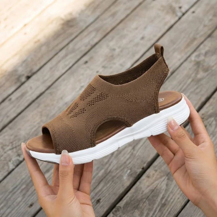 Women's Orthopedic Sport Sandals – Memory Foam, Arch Support & Breathable Mesh - Monsta Online