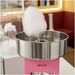 Heavy - Duty 1000W Cotton Candy Machine with Mobile Cart and Steel Bowl - Monsta Online