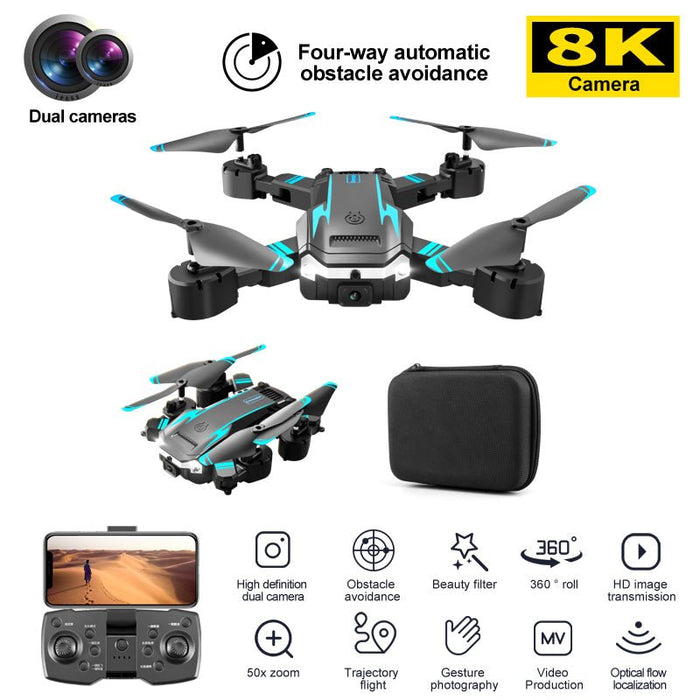Beginer Friendly 4K HD Dual Camera Mini Drone with Altitude Hold Mode - Monsta Online