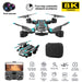 Beginer Friendly 4K HD Dual Camera Mini Drone with Altitude Hold Mode - Monsta Online