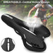 Premium Soft Gel Bike Seat Cushion – Ultimate Pressure Relief Comfort, Black - Monsta Online
