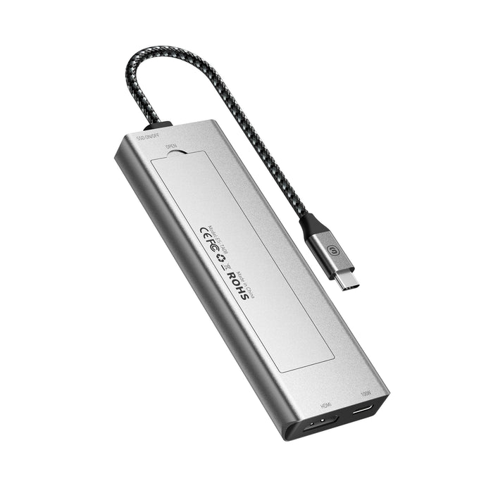 8 - in - 1 USB - C Docking Station for Laptops with Built - in SSD Storage 4K HDMI - Monsta Online