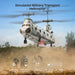 S52H Chinook RC Military Helicopter for Kids – One - Key Takeoff, Altitude Hold & Crash Resistant – Army Transport Toy for Beginners - Monsta Online