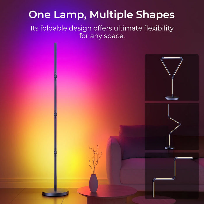 Luxury Smart Foldable LED Floor Lamp for Modern Spaces - Monsta Online