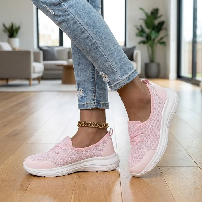Women's Mesh Orthopedic Shoes – Triple Arch Support, Memory Foam & Nano Sole - Monsta Online