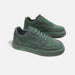 Men's Lace - Up Sneakers – Cushioned PU Leather Shoes for Smart Casual Everyday Wear - Monsta Online