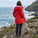 Women's Long Waterproof Rain Jacket – Windproof, Hooded & Breathable - Monsta Online