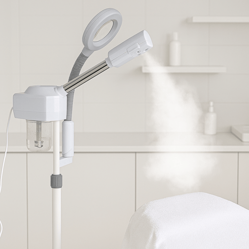 Professional 2in1 Facial Steamer with Hot and Cold Mist and Ozone Magnifying Lamp - Monsta Online