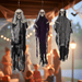 3 - Pack Hanging Skeleton Ghosts Grim Reapers – Halloween Outdoor Decorations - Monsta Online