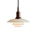 Danish Designer Pendant Light – Glass Stone & Metal, Height - Adjustable - Monsta Online