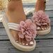 Amara Floral Slide Sandals for Women – Cushioned Mid - Heel Slip - On for Everyday Comfort & Style - Monsta Online