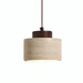 Travertine Stone Pendant Light – Natural Wabi - Sabi LED Fixture - Monsta Online