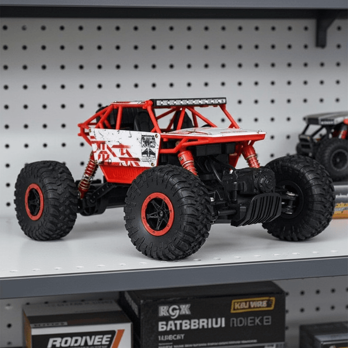 TerraMaster: 1:18 4WD Remote Control Car - Rock Crawler Truck For Kids and Adults - Monsta Online