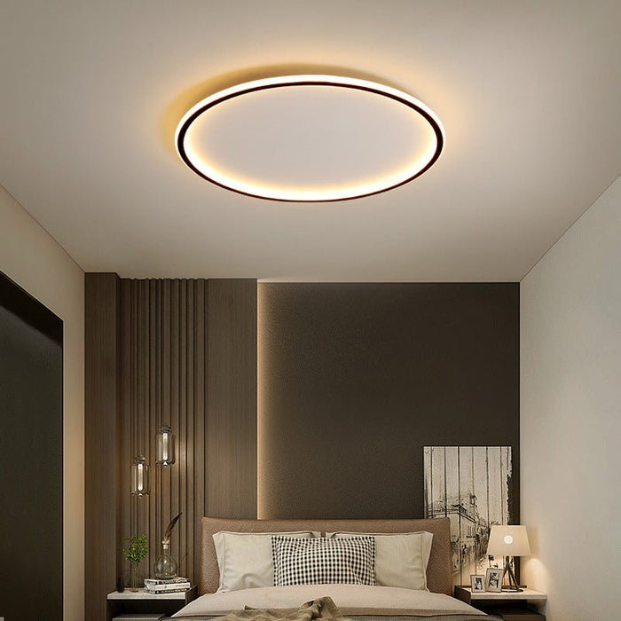 Mysaglobe Scandinavian Round LED Ceiling Light – Modern Minimalist Flush Mount for Any Room - Monsta Online