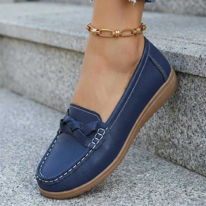 Women's Slip - On Walking Loafers – Wide Toe Box, Arch Support & Non - Slip Sole - Monsta Online