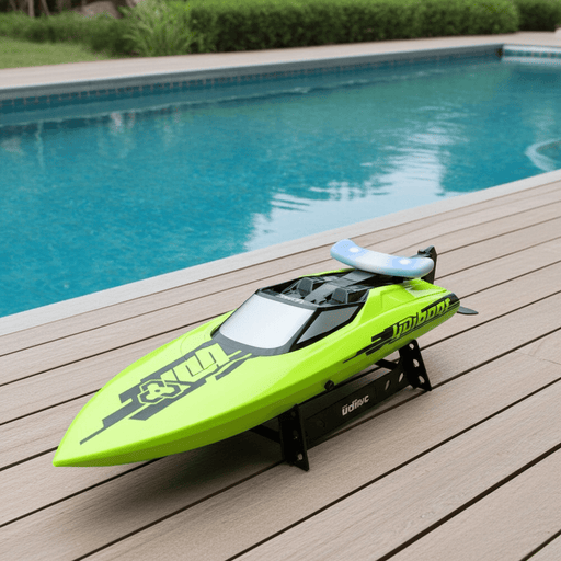 Brushless 25MPH High - Speed RC Racing Boat With LED Light - Monsta Online