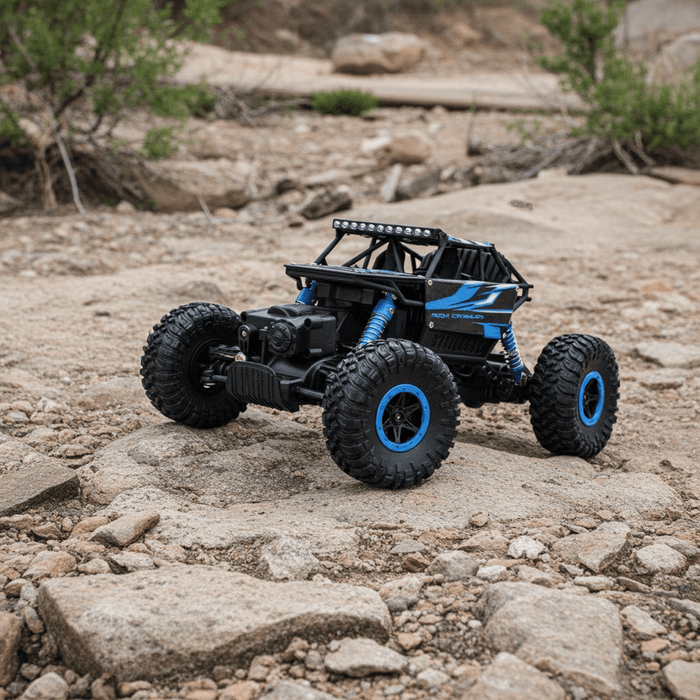 TerraMaster: 1:18 4WD Remote Control Car - Rock Crawler Truck For Kids and Adults - Monsta Online