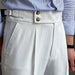 Dean Gurkha Pants – Men's High - Waisted Pleated Trousers - Monsta Online