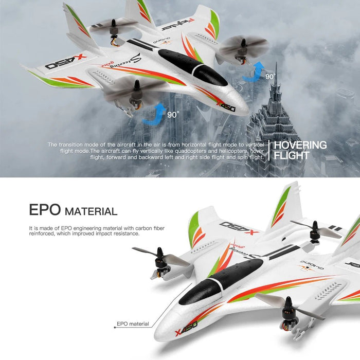 Raptor 2.4GHz Brushless RC Airplane – 3 Flight Modes, Beginner Friendly For Kids and Adults - Monsta Online