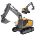 Premium 1:20 Scale Full Function Volvo RC Excavator Digger with 2.4ghz Remote Control for Kids and Adults - Monsta Online