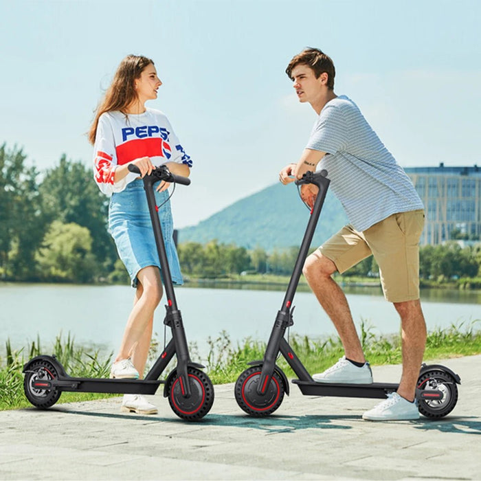 Foldable 350W Adult Electric Scooter with 19mph Top Speed and Extended Battery - Monsta Online