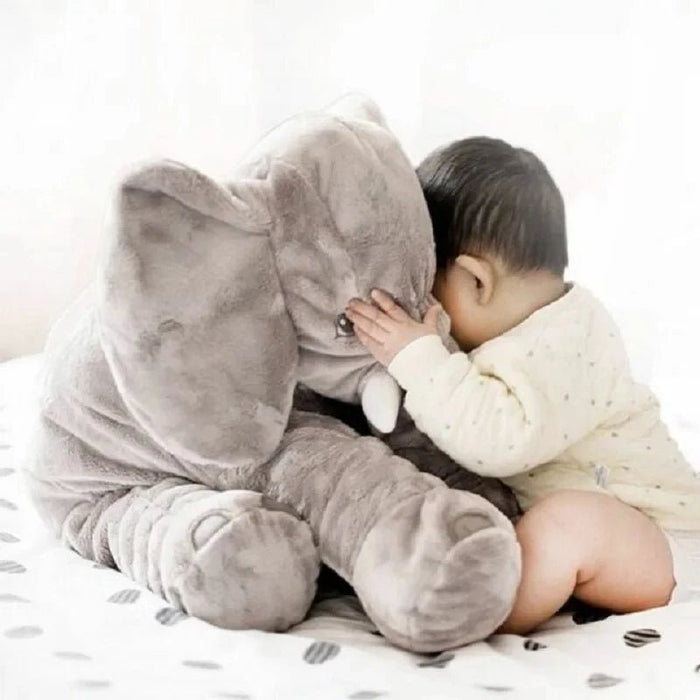 Ultra - Soft Large Plush Elephant Cuddle Pillow for Kids and Loved Ones - Monsta Online