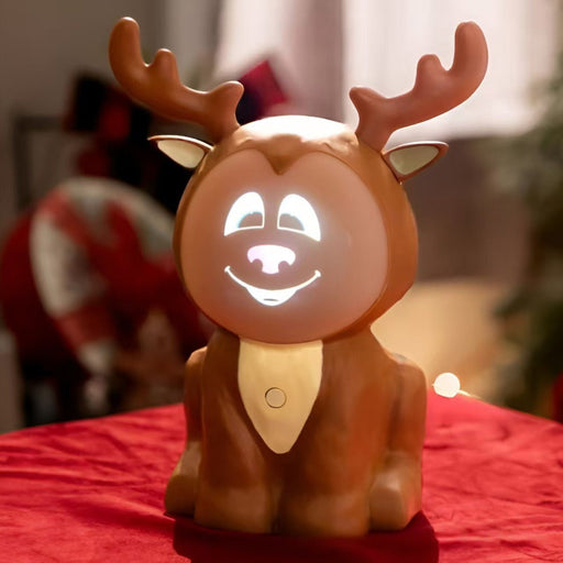 Charming Animated Talking Reindeer Decor for Festive Elegance - Monsta Online
