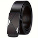 Men's Genuine Leather Belt with Automatic Ratchet Buckle – Adjustable Cowhide Dress Belt - Monsta Online