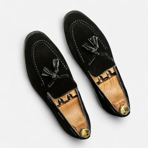 Men's Classic Tassel Loafers – Elegant Slip - On Dress Shoes for Smart Casual & Formal Wear - Monsta Online