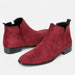 Men's Square - Toe Chelsea Boots – Sleek Pull - On Ankle Boots for Every Occasion - Monsta Online