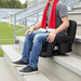 Deluxe Folding Stadium Bleacher Seat Pad Chair with Reclining Back Support - Monsta Online