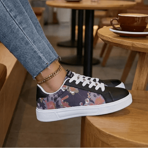 Women's Lightweight Casual Sneakers – Soft Sole, Skateboard Shoes for Comfortable Walking - Monsta Online